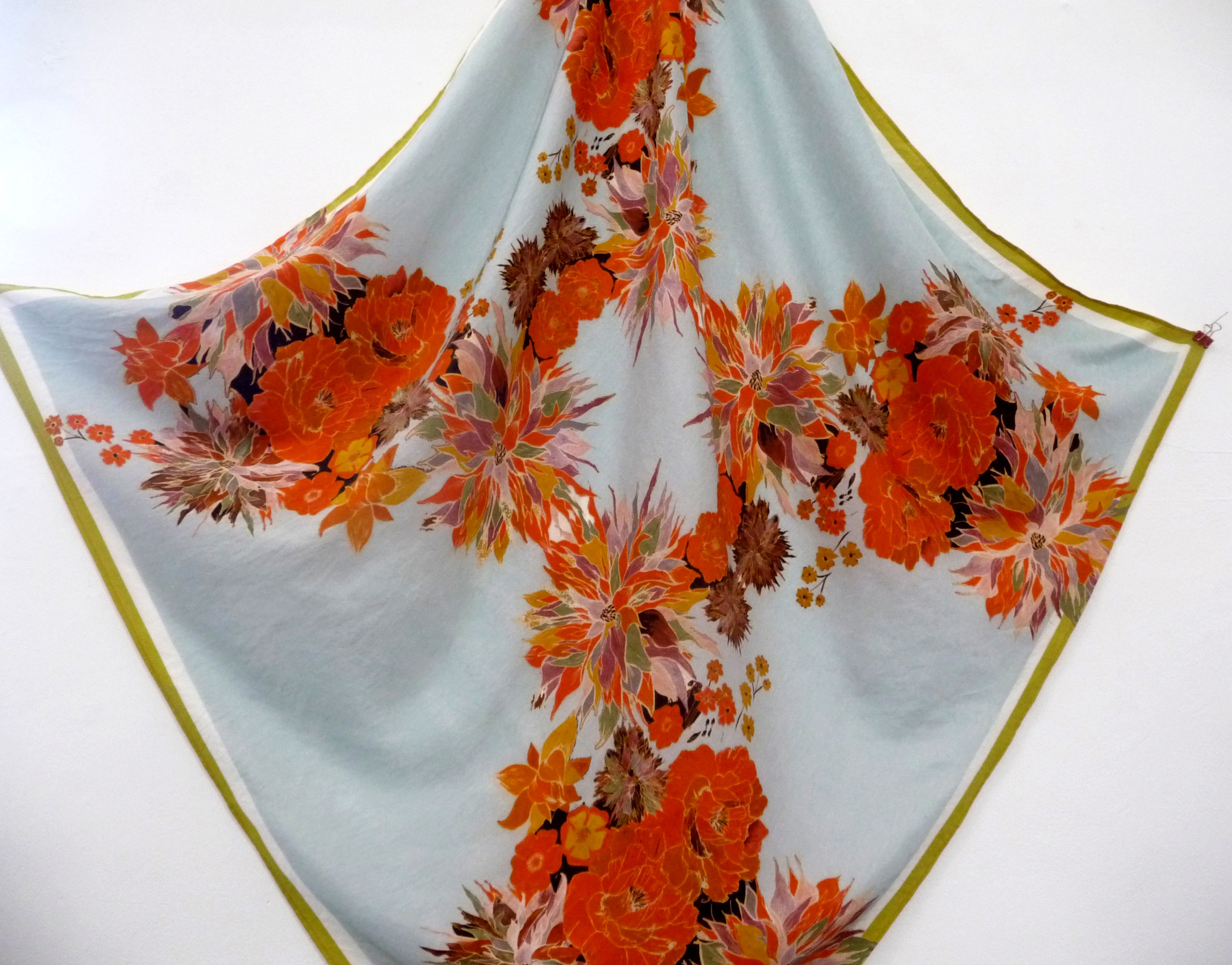 printed textile by Emily Slater at Liverpool Hope Uni Degree Show 2015