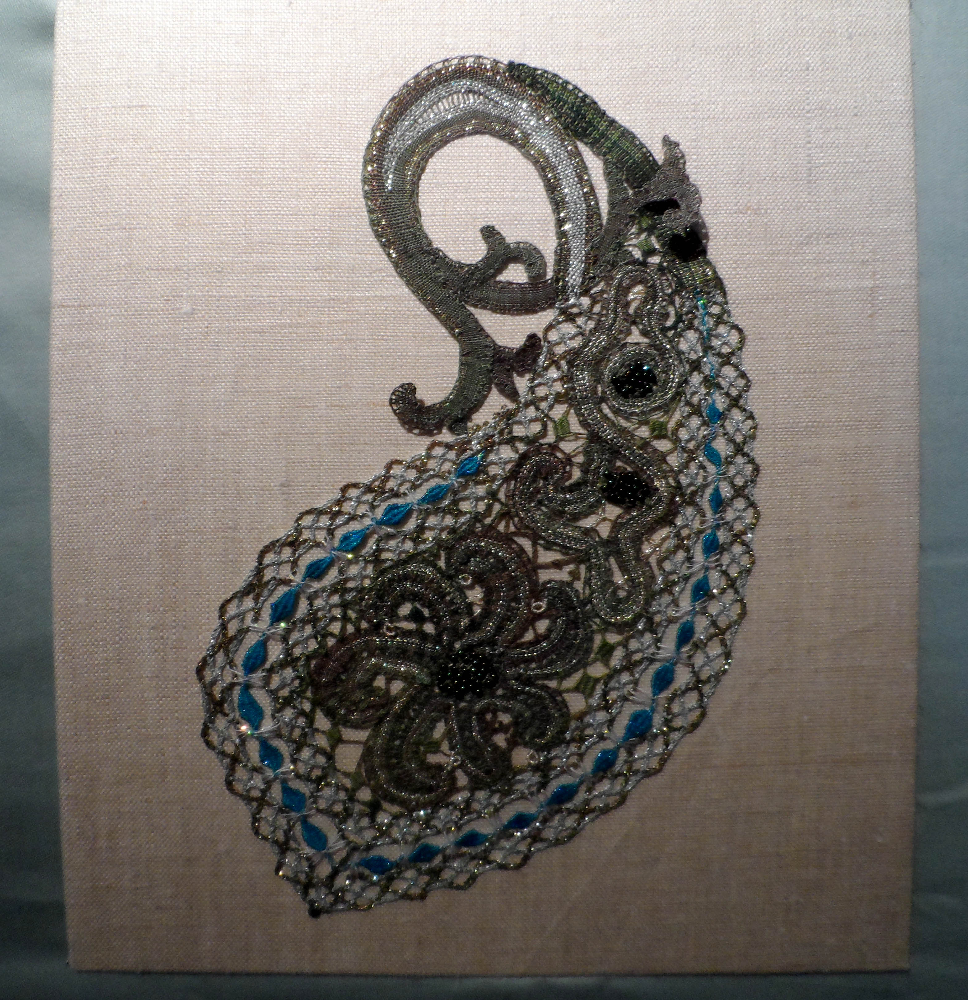 SEEING DRAGONFLIES, Babette Reidy, Cleveland Lace Guild