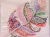 TICKLED PINK by Brenda Dunn, N.Wales EG, free machine embroidery