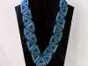 PYRAMIDS NECKLACE by Wendy Cartright, N.Wales EG, delicas and Swarovski beadings
