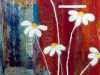 DAISIES by Miriam Forder, N.Wales EG, mixed media