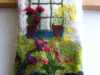 tablet case needlefelted  by a member of Wirral Society of the Blind and Partially Sighted