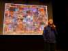 Kaffe Fassett Lecture, Capstone Theatre, Dec 2016