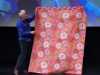 (back of quilt), Kaffe Fassett Lecture, Capstone Theatre, Dec 2016