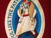Year of Mercy banner, embroidered by Karen Scott, Metropolitan Cathedral of Christ the King, Liverpool