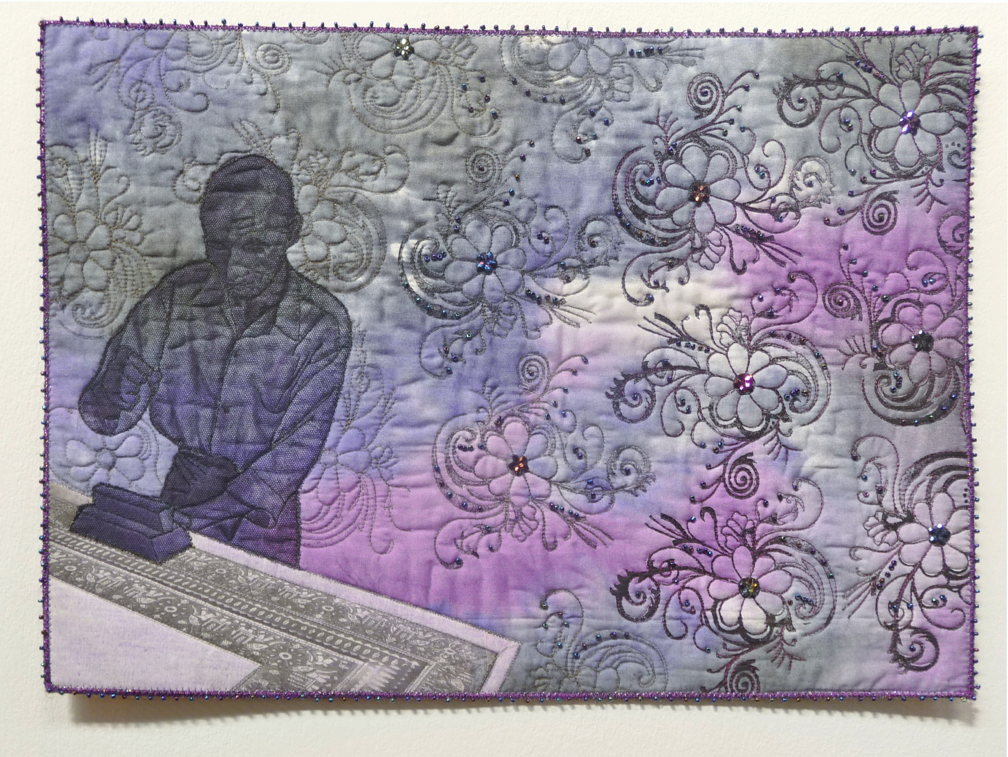 THE BLOCK PRINTER By Pat Archibald from Voyage Art Textiles