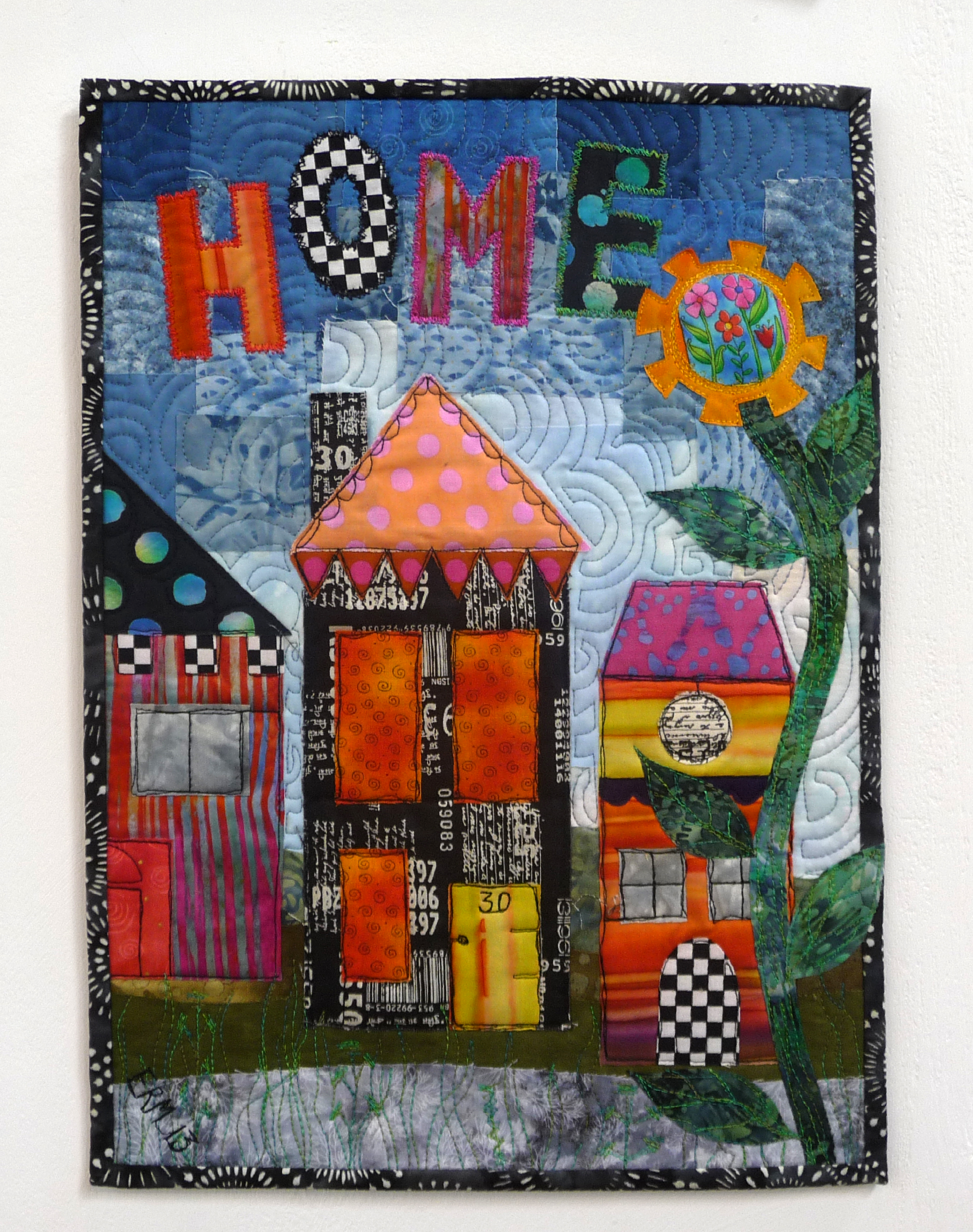 ALPHABET SOUP by Elaine Maunder  from Voyage Art Textiles