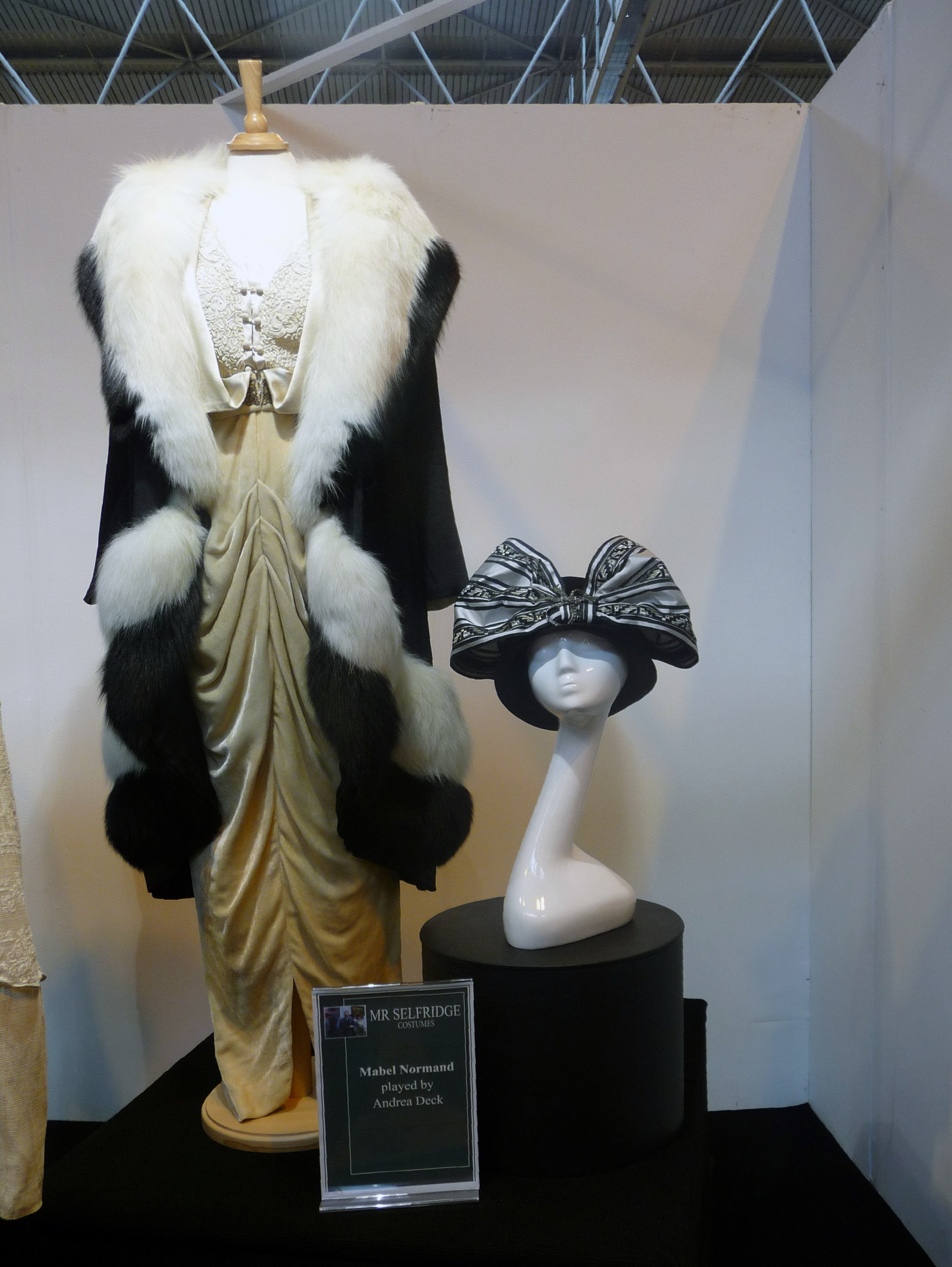 costume from "Mr Selfridge" TV drama