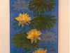 MAJORELLE GARDENS (Waterlilies) by Pauline Barnes from Tangent Textiles