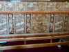 19th century Altar Frontal by Leek School of Embroidery, in St Edward the Confessor Church. This example is stored behind glass