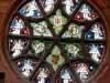 Rose window  in St Edward the Confessor Church, Leek