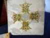 Goldwork embroidery by Leek School of Embroidery in St. Luke\'s Church, Leek