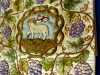 detail of Altar Frontal designed by John Sedding and worked by Mrs Hunt in St Luke\'s Church, Leek