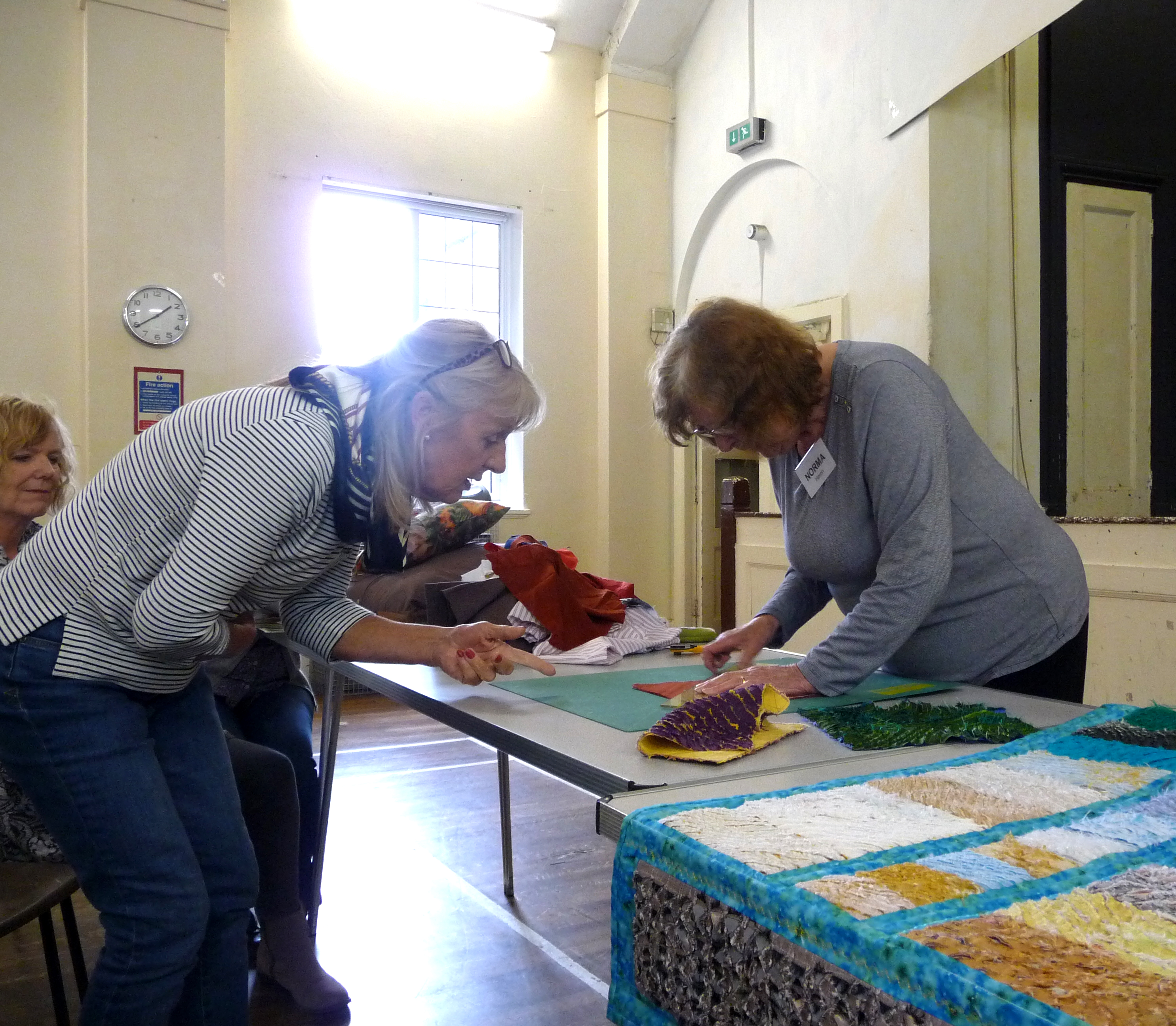 Machine Embroidery workshop with Norma Heron