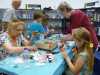 a busy MEG workshop at MAKEFEST in Liverpool Central Library, June 2015
