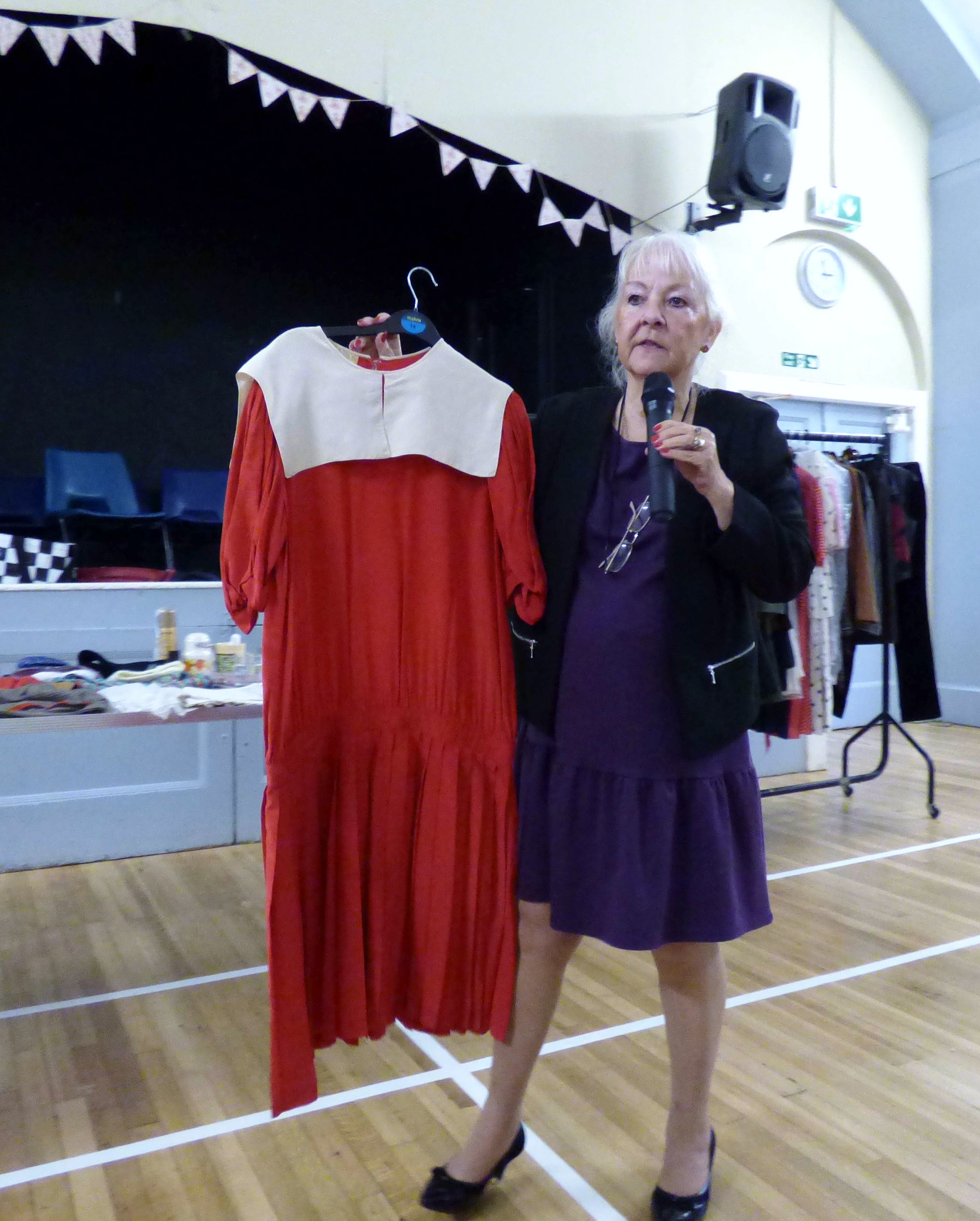 garment designed by Mary Quant at  "Mary Quant Talk" by Ruth Lowe, 2022