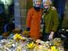 Sarah and Carolyn with the Homemade Cake stall at MEG Christmas Party 2014