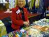 MEG Christmas Party 2015- Kathy Green with the Sreepur charity stall