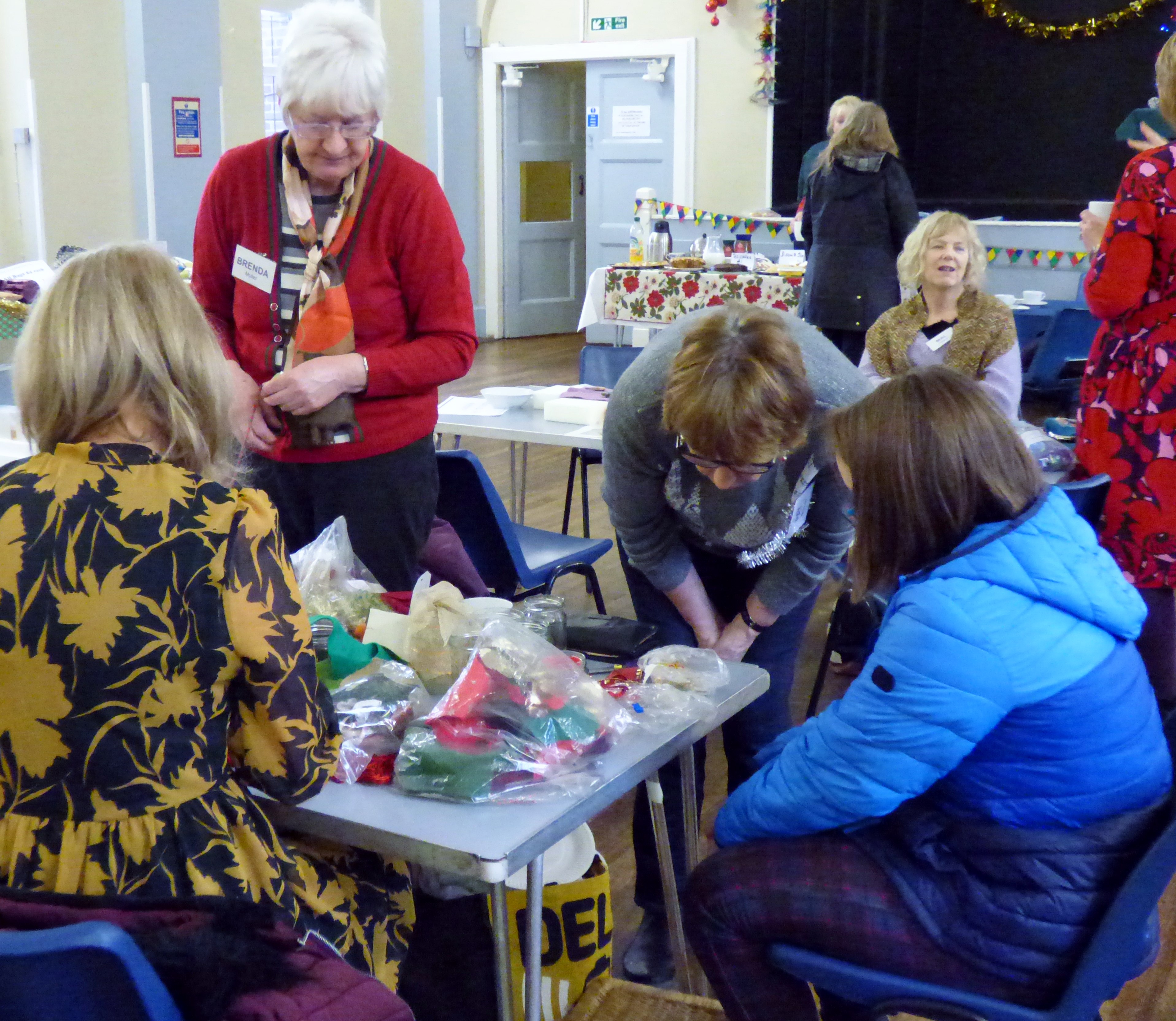 "Decorate a Jar" activity at MEG Christmas Party 2019