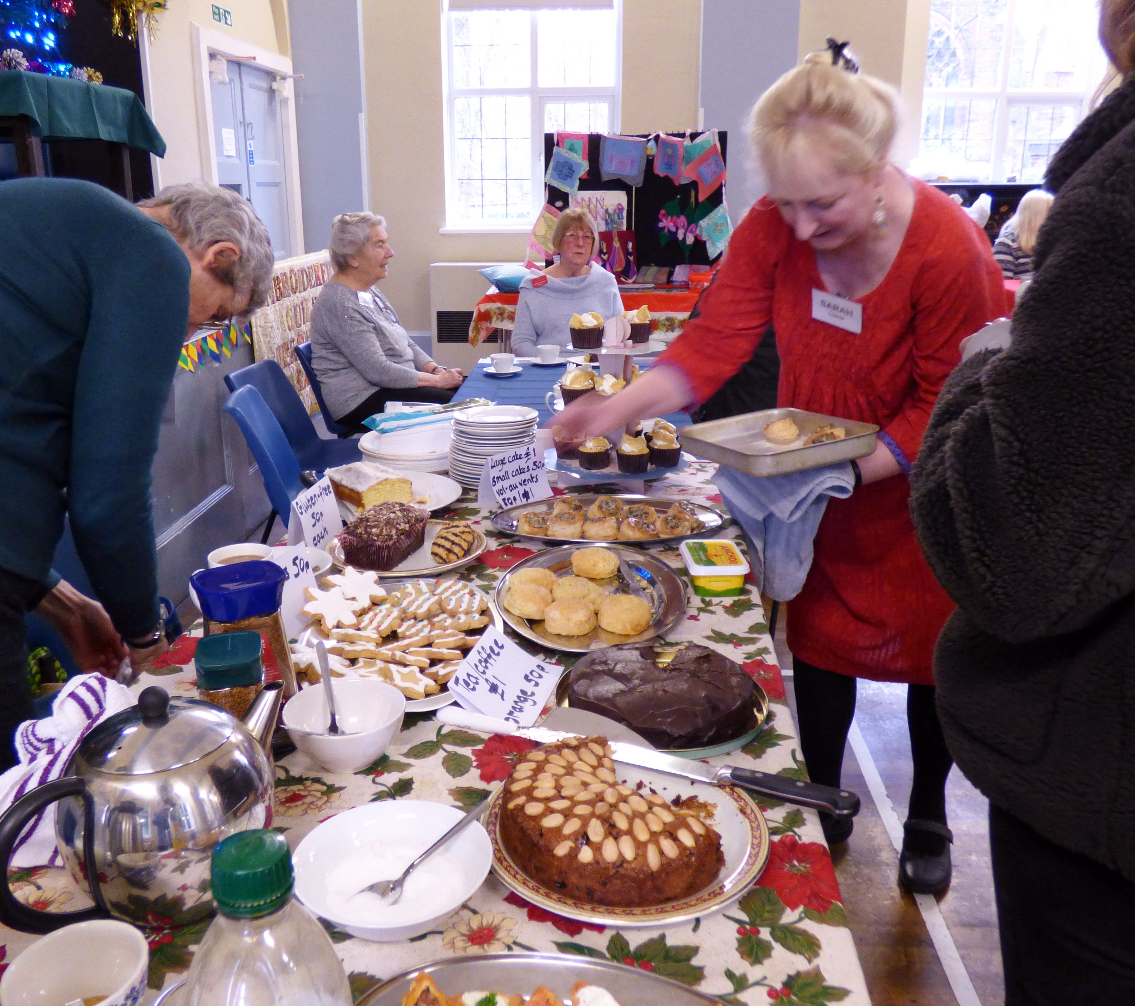 delicious refreshments at MEG Christmas Party 2019