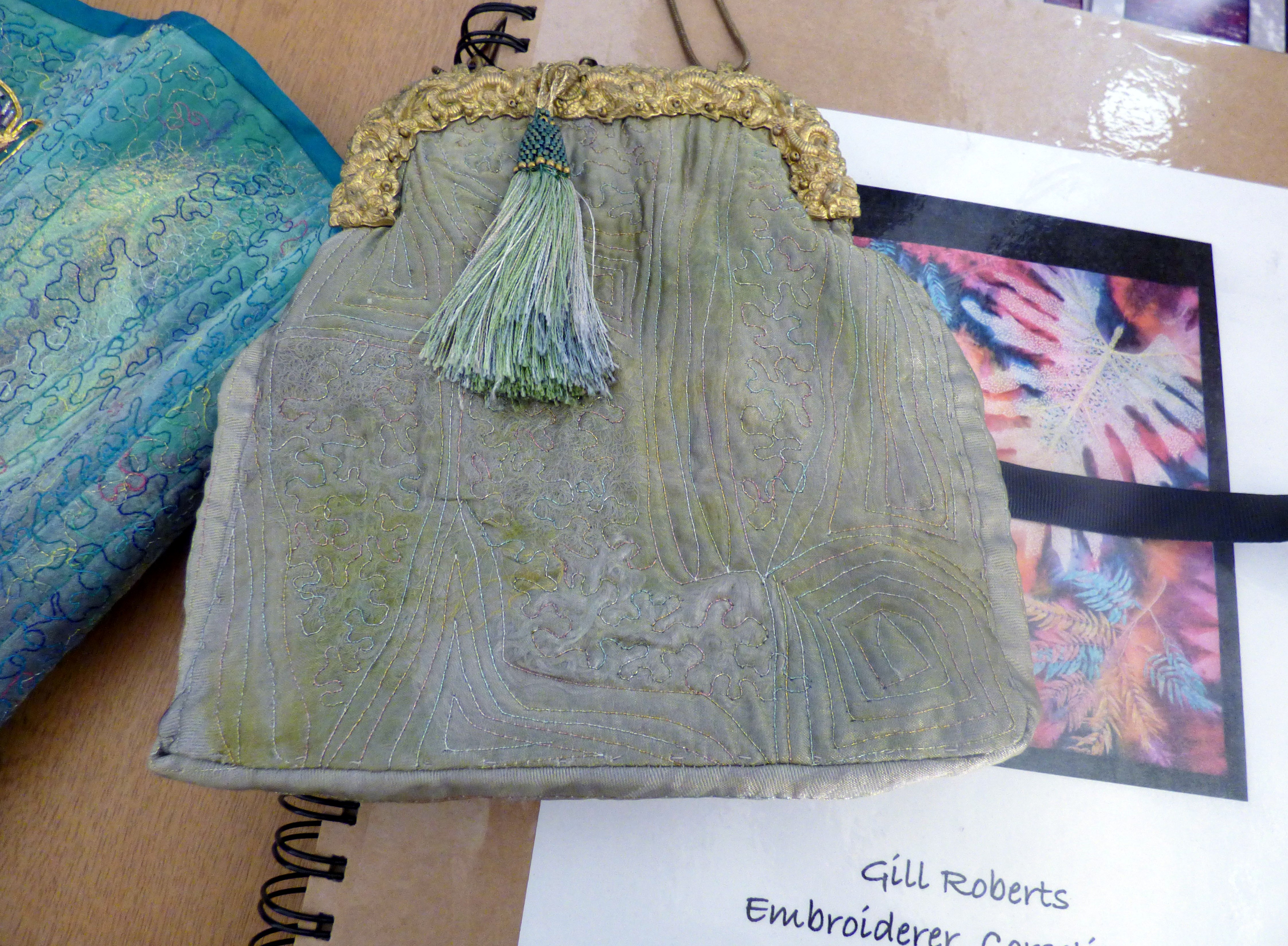 some of Gill Roberts work at Glossop EG, May 2017