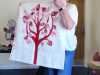 this is the joint project made by Glossop EG following National Stitch Day 2016. The theme was LEAVES