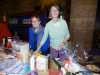 Marie and Helen with the Raffle stall at MEG Winter Fair 2016