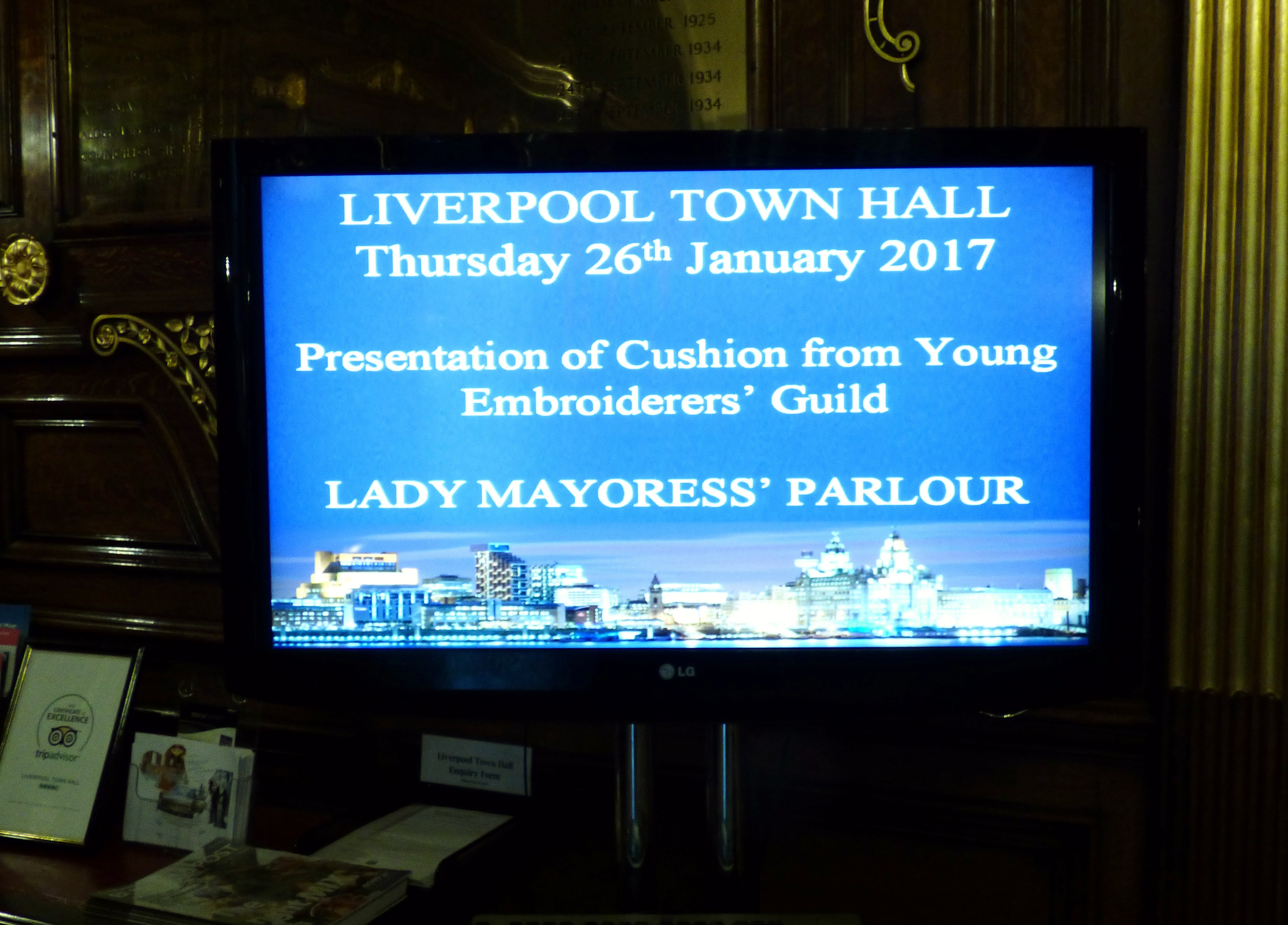 Merseyside YE at Liverpool Town Hall, Jan 2017