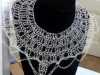 crochet wire necklace by Moya McCarthy, based on Egyptian influences
