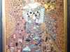 KLIMPT'S ADELE by Wendy Cartwright, goldwork. Winner of Joyce Stubbs Memorial Prize for Traditional Embroidery at N.Wales Bienniel 2015