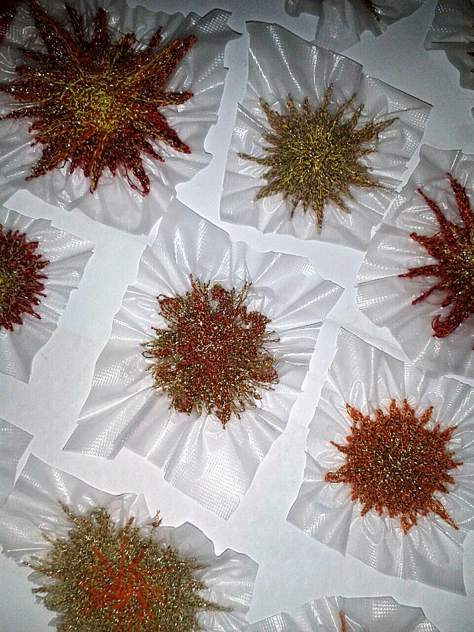 detail of embroidery by Niamh Conway MEG 2015 Joint Bursary winner