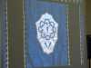 (detail) slide showing Blue Frontal, Liverpool Cathedral embroideries Talk by Vicky Williams 2019