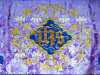 (detail) slide showing High Altar Passiontide Frontal, Liverpool Cathedral embroideries Talk by Vicky Williams 2019