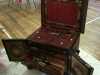 June's antique sewing box on display at 2013 Open Day