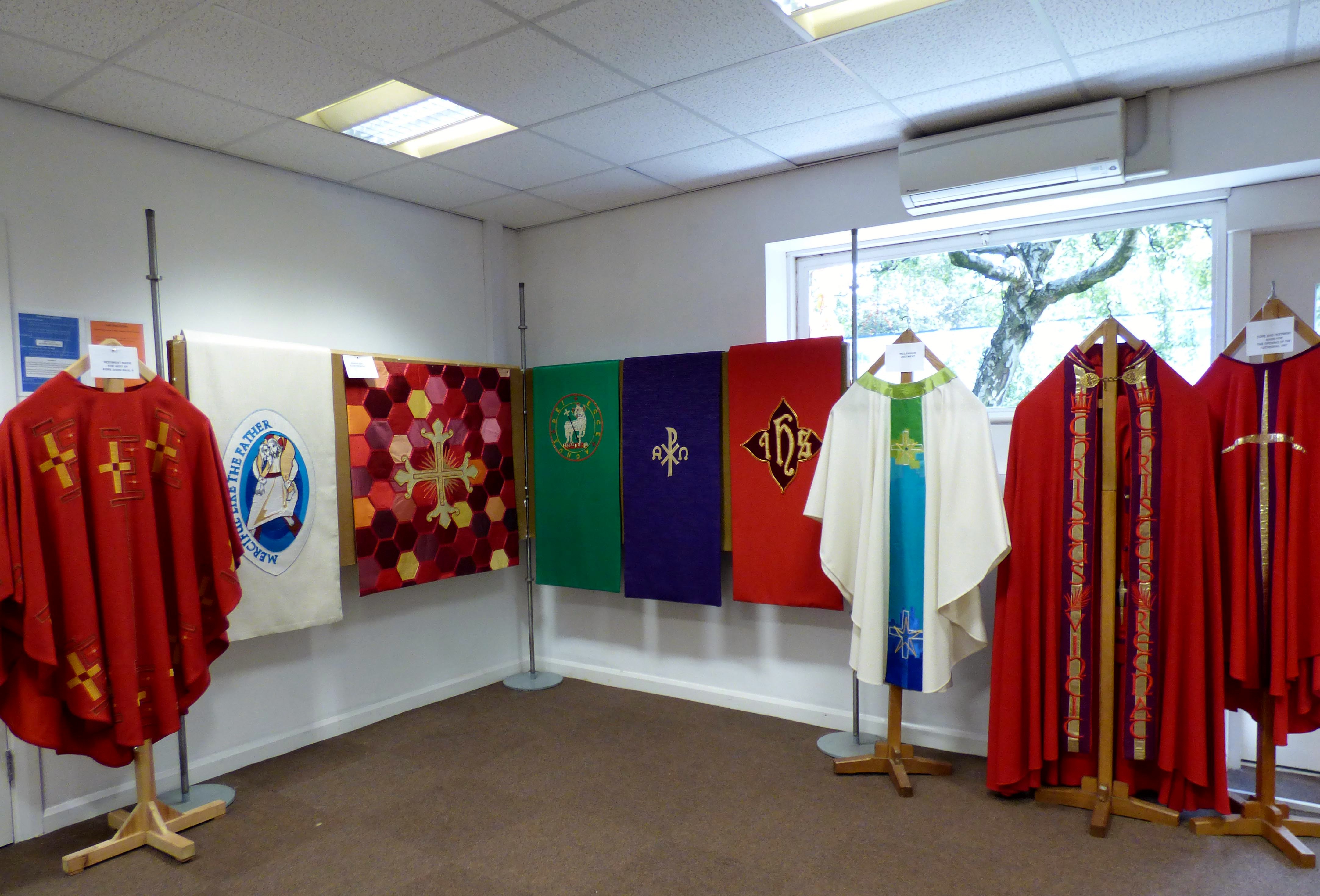 Embroidery Studio open day, Liverpool Metropolitan Cathedral 2017