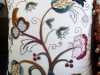 crewelwork cushion by Philippa Turnbull