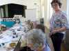 Philipa Turnbull is our Tutor at a crewelwork embroidery workshop