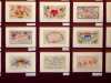 "Posting to the Past" exhibition of embroidered postcards, created by the people of Merseyside, and inspired by those sent from the front during World War 1