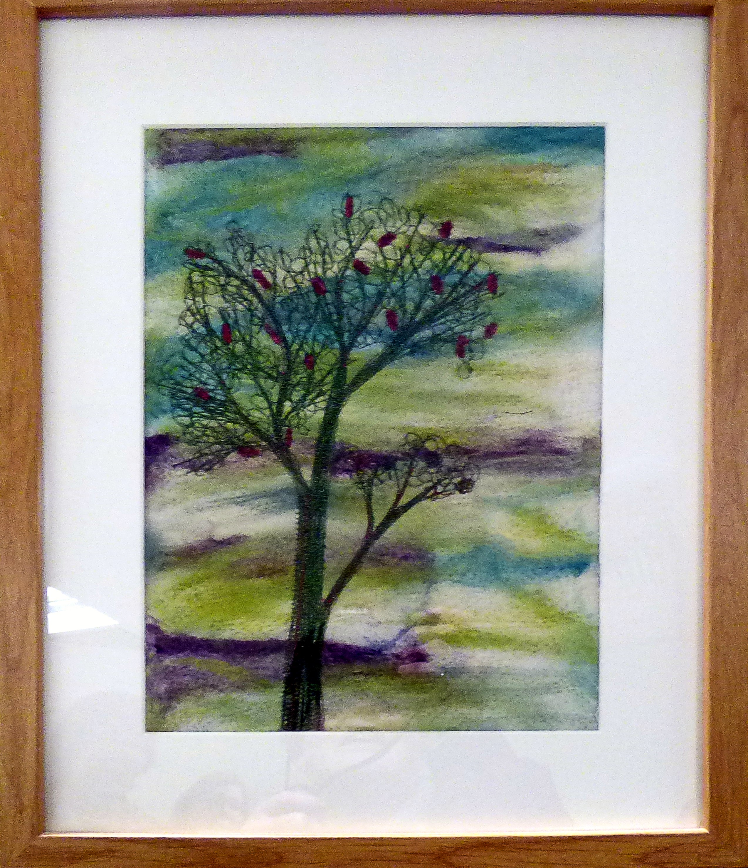 TREES 2 by Kath Roberts, Preston EG exhibition, Barton Grange 2017