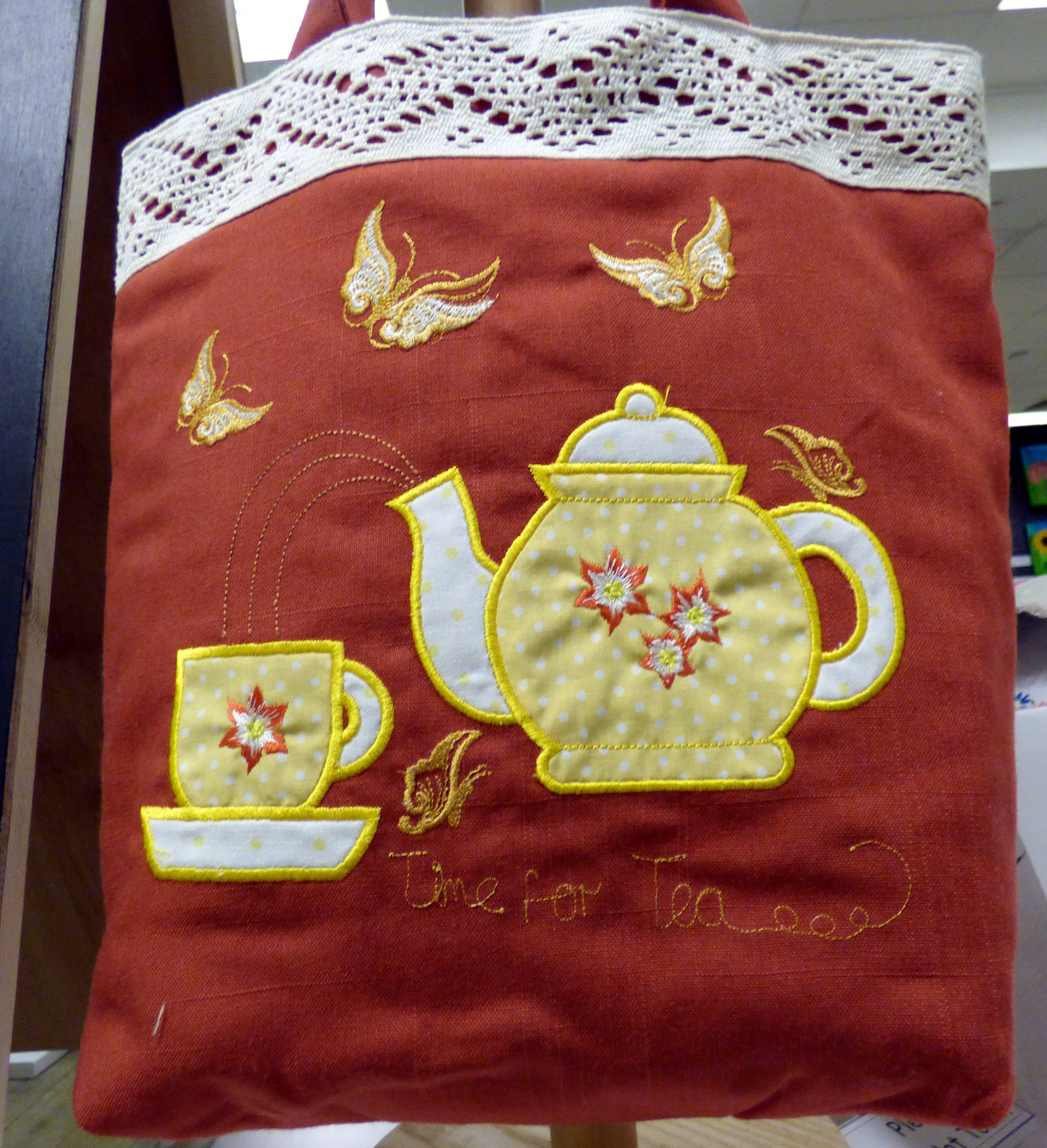 BAG by Zena Clayton, Preston EG exhibition, Barton Grange 2017