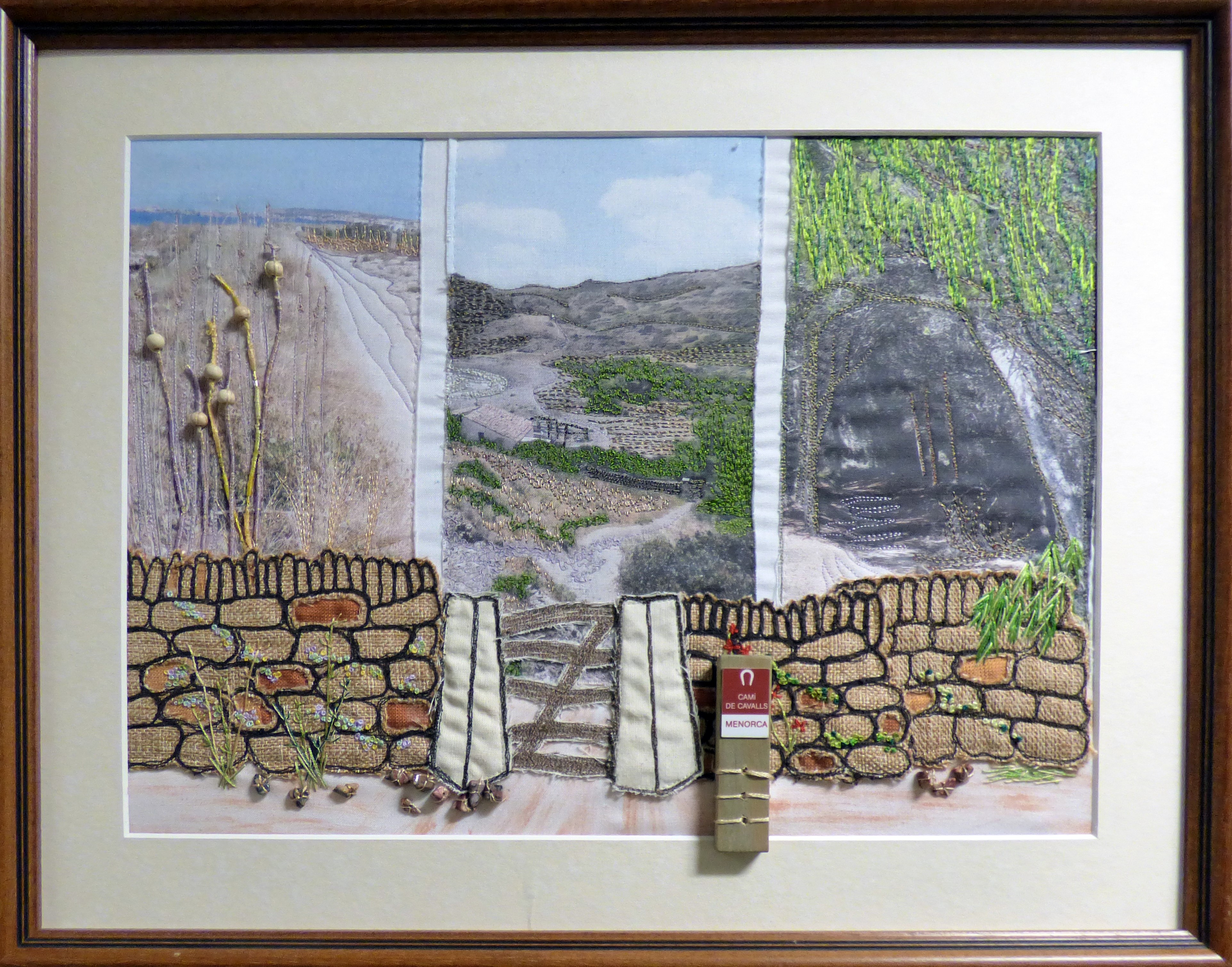 ALONG THE CANAL by Ann Reading, Preston EG exhibition, Barton Grange 2017