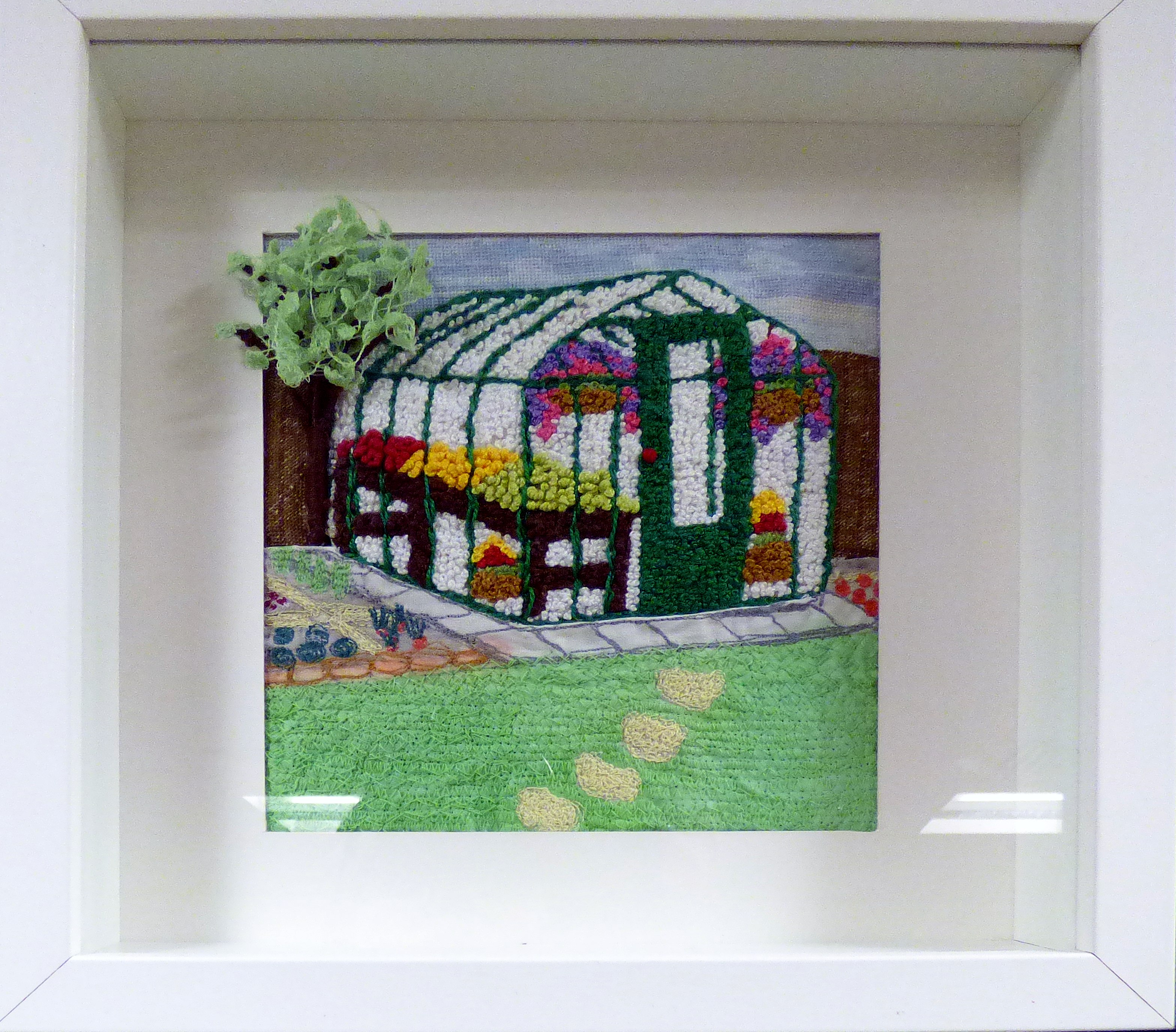IN MY GARDEN OF SOLITUDE by Carolynne Parkinson, Preston EG exhibition, Barton Grange 2017