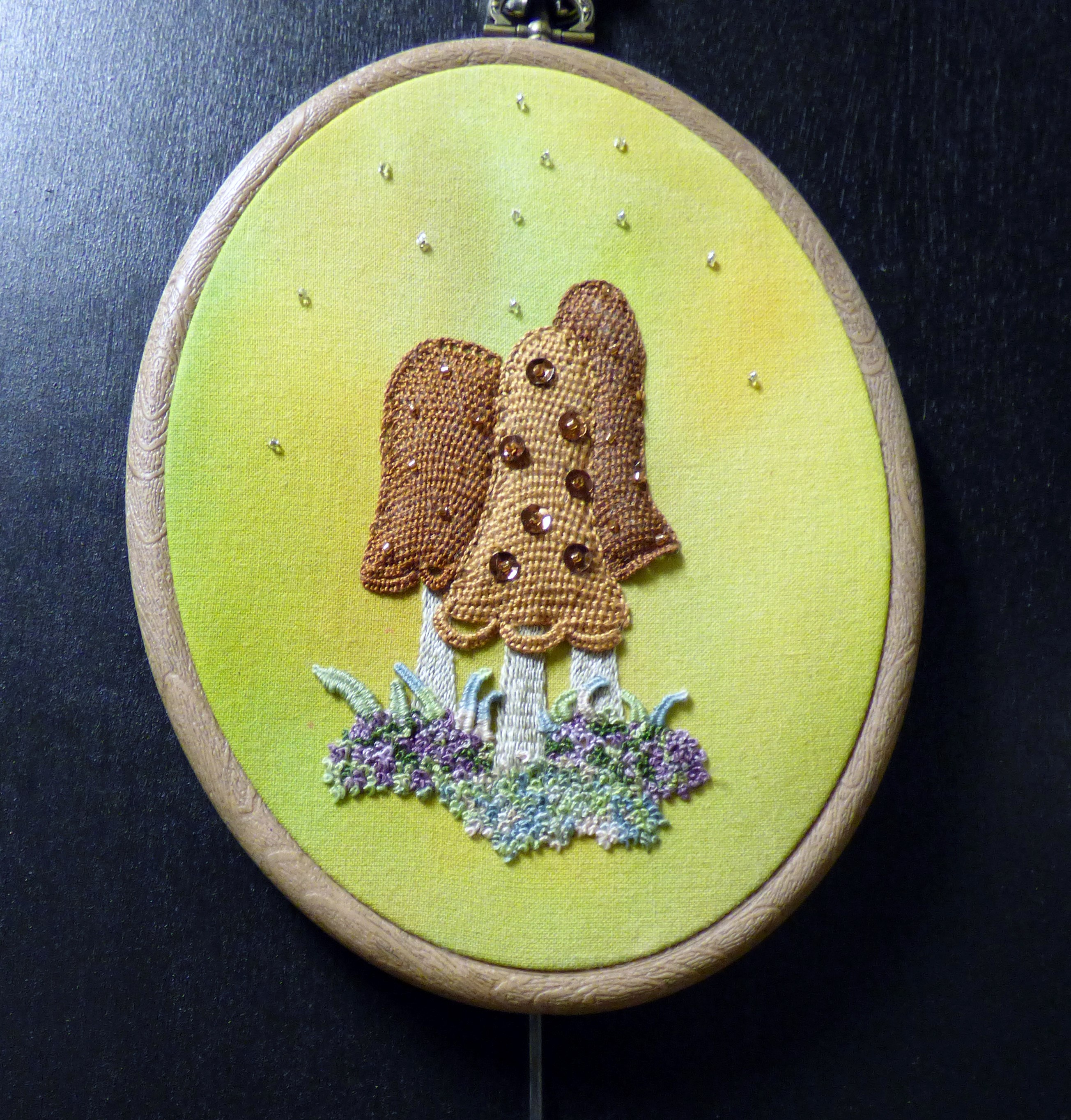 FUNGI by Barbara Sandwell, Preston EG exhibition, Barton Grange 2017