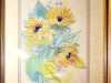 SUNFLOWERS by Pam Whittaker, Preston EG exhibition, Barton Grange 2017