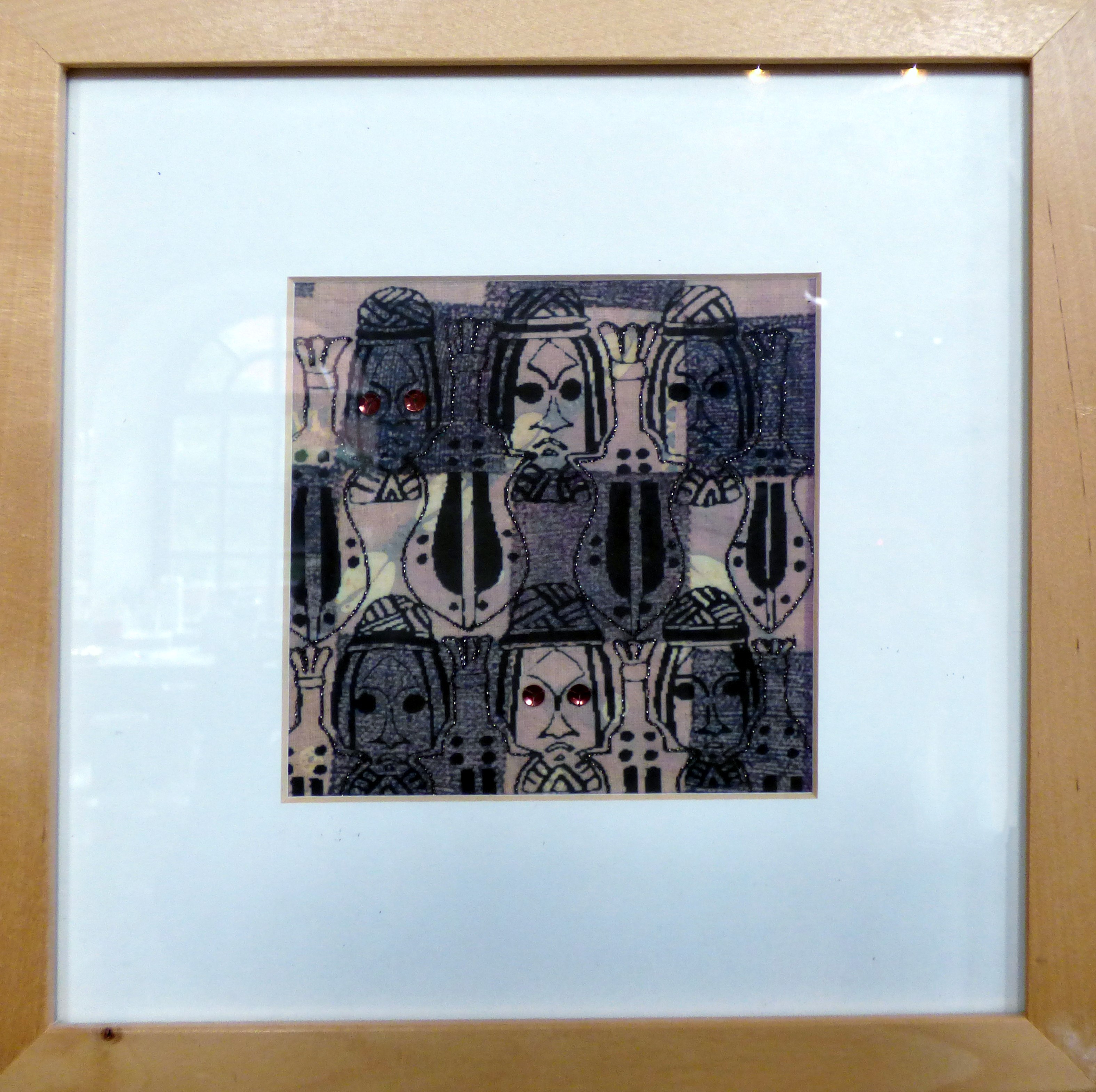 SAY "CHEESE" by Margaret Abraham, Preston Threads 2016