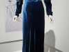 Evening dress, silk velvet, 1936-37