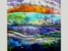 FANTASY SEASCAPE by Rosey Paul, textile