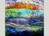 FANTASY SEASCAPE by Rosey Paul, textile