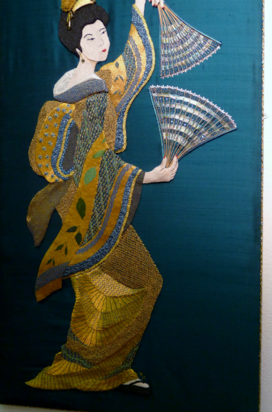 STANDING GEISHA by Mary Hindley