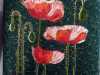 POPPIES embroidery by Richard Box